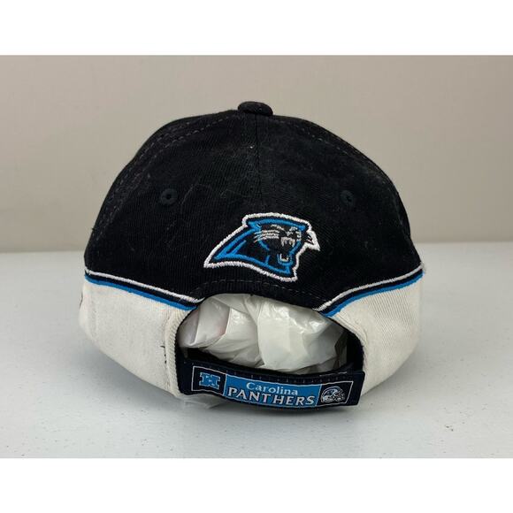 VTG Y2K Reebok NFL Carolina Panthers all-over print graphic strapback hat - Picture 5 of 7